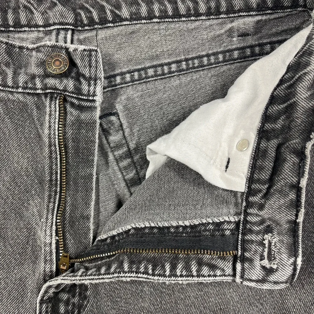 Levi's‎ 560 Jeans Mens 33(30)x32(30.5) Charcoal Grey Relaxed Fit Tapered Vintage
